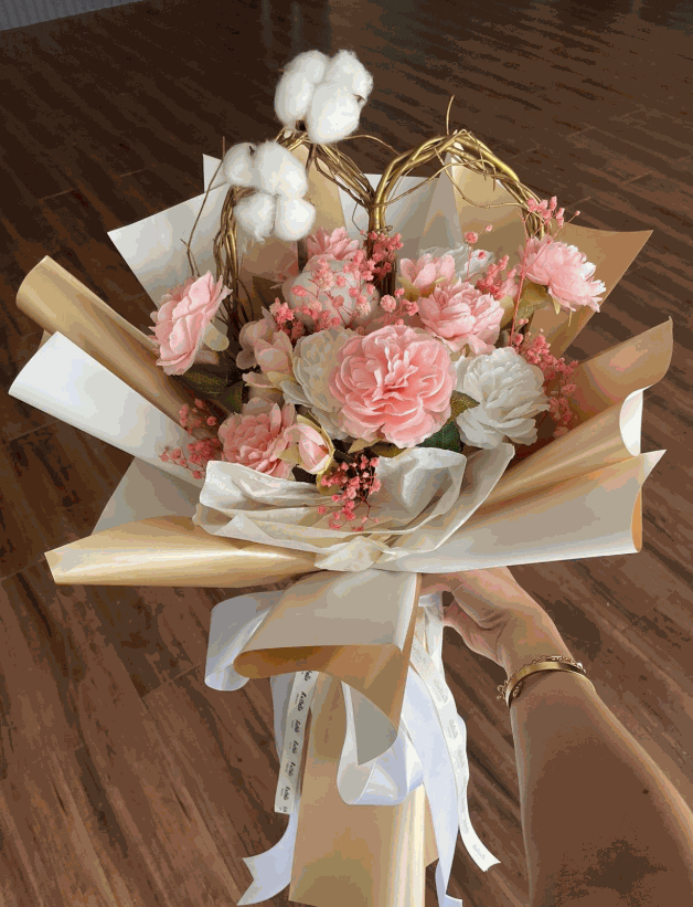 Classic Artificial Hand Bouquet